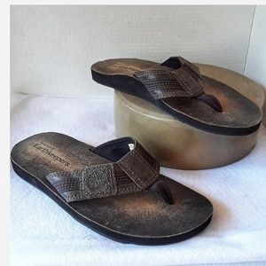 TIMBERLAND Leather Flip Flop Thong Sandals